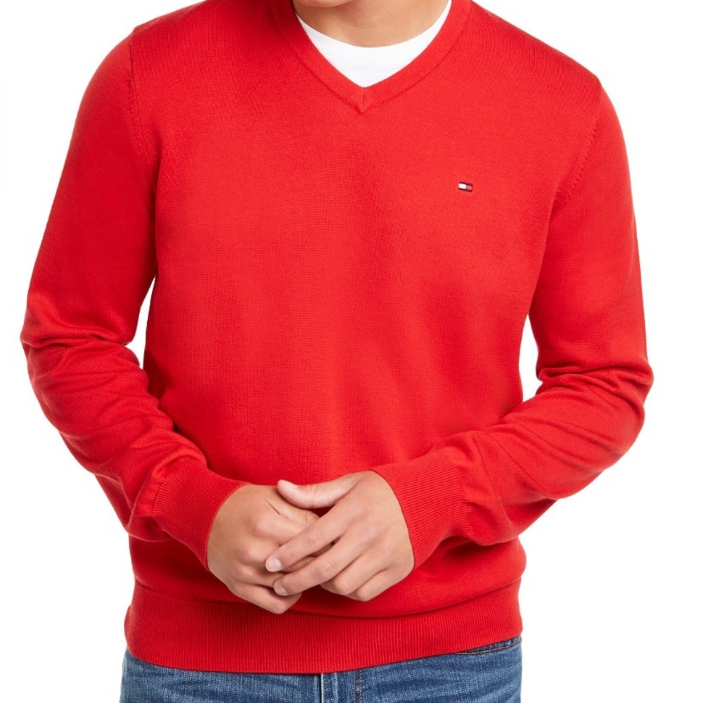 Men’s Tommy Hilfiger V-Neck Sweater